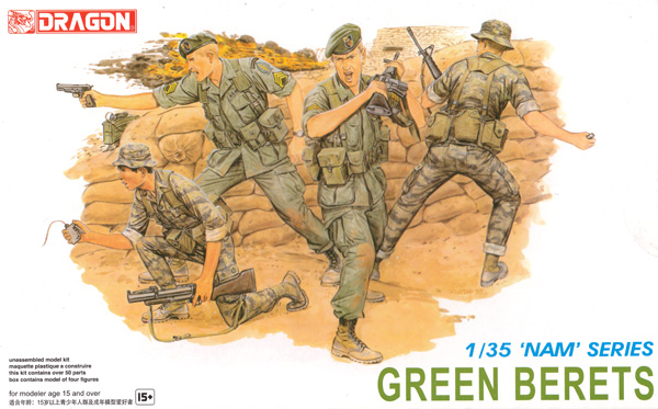 グリーンベレー プラモデル (ドラゴン 1/35 NAM Series No.3309) 商品画像