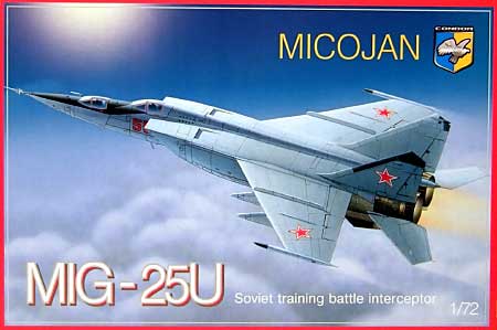 ミコヤン MIG-25U 複座戦闘訓練機 プラモデル (コンドル 1/72 航空機モデル No.07213) 商品画像