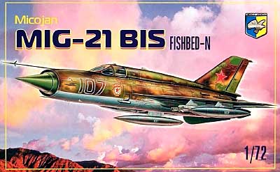 Mig-21Bis フィッシュベッドN 戦闘機 プラモデル (コンドル 1/72 航空機モデル No.07201) 商品画像