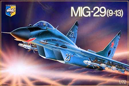 Mig-29(9-13） プロトタイプ戦闘機 プラモデル (コンドル 1/72 航空機モデル No.07202) 商品画像