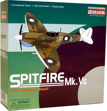 スピットファイア Mk.Vc ジェン3 79th スコードロン 完成品 (ドラゴン 1/72 ウォーバーズシリーズ （レシプロ） No.50167) 商品画像