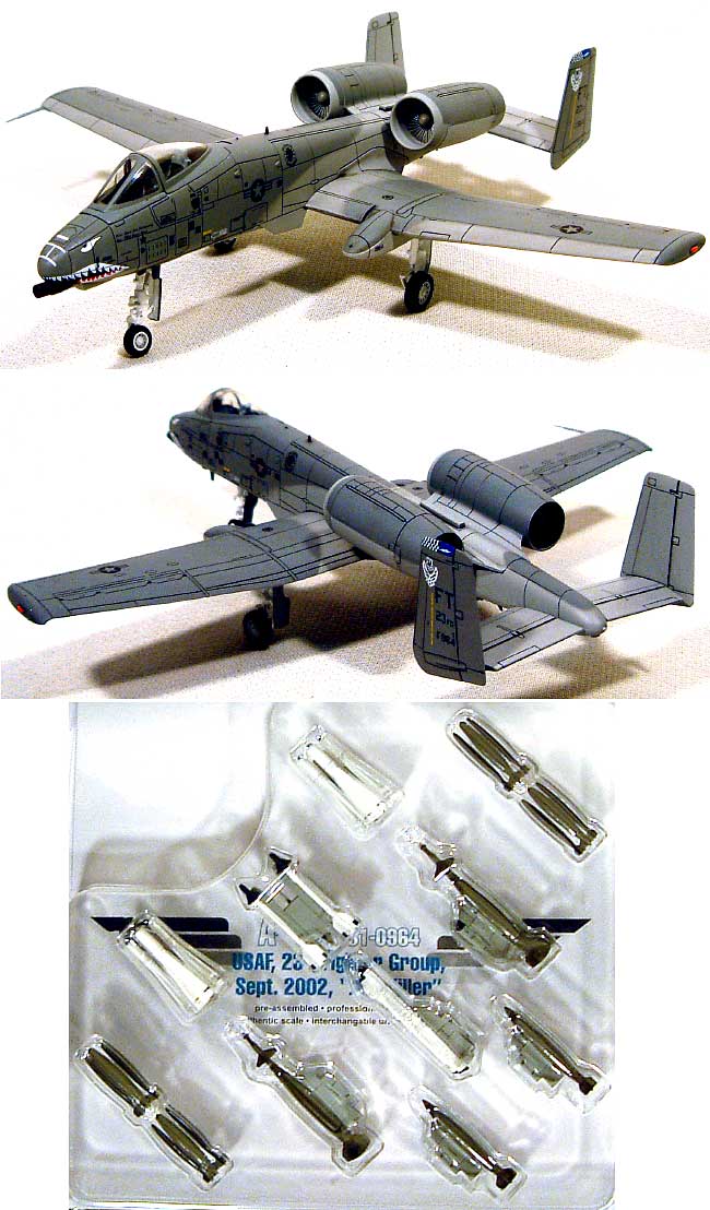 A-10A サンダーボルト 2 ミル・キラー 完成品 (ホビーマスター 1/72 エアパワー シリーズ （ジェット） No.HA1302) 商品画像_1