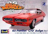 レベル カーモデル 69 ポンティアック GTO judge 2in1 (レベル マッスル）