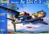 レベル 1/48 飛行機モデル アラド Ar234C-3