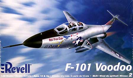 F-101 ヴードゥー プラモデル (レベル 1/48 飛行機モデル No.05853) 商品画像