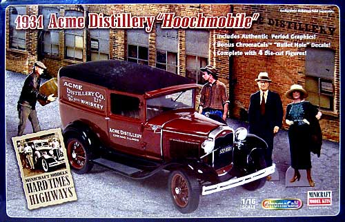 1931 ACME蒸留所 フーチモービル プラモデル (ミニクラフト ハードタイム ハイウェイズ シリーズ （HARDTIME HIGHWAYS） No.11231) 商品画像