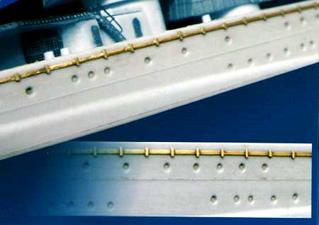 日本海軍舷外電路セット (LE70016 改良版） エッチング (ライオンロア 1/700 艦船用エッチングパーツ No.LE700046) 商品画像_1
