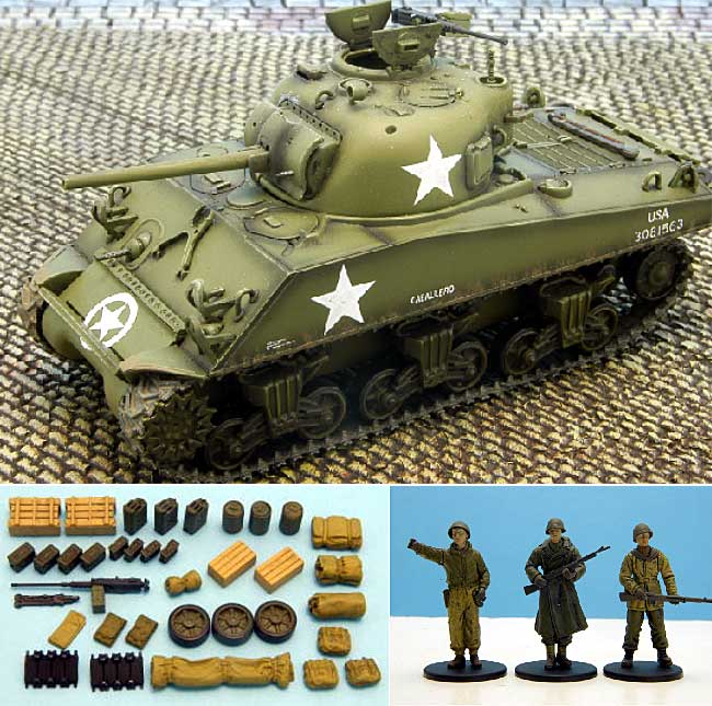 M4A3 シャーマン 75mm砲搭載型 完成品 (ホビーマスター 1/48 グランドパワー シリーズ No.HG1001) 商品画像_1