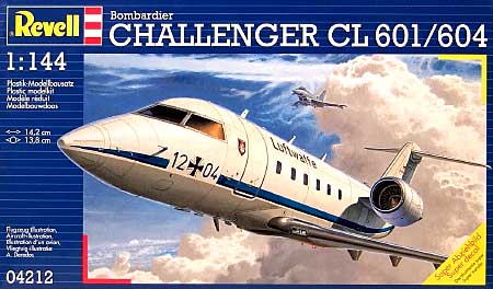 チャレンジャー CL601/604 プラモデル (レベル 1/144 旅客機 No.04212) 商品画像