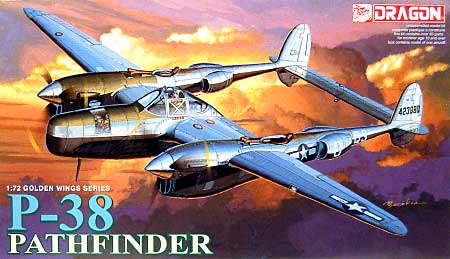 P-38 ライトニング パスファインダー プラモデル (ドラゴン 1/72 Golden Wings Series No.5032) 商品画像