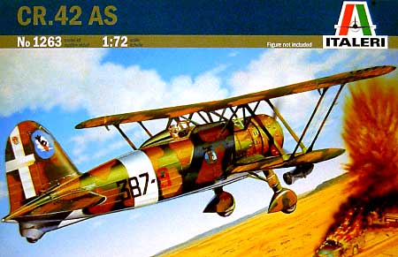 フィアット CR.42 AS プラモデル (イタレリ 1/72 航空機シリーズ No.1263) 商品画像