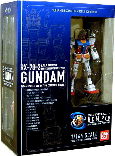 RX-78-2 ガンダム フィギュア (バンダイ Super HCM-Pro シリーズ) 商品画像