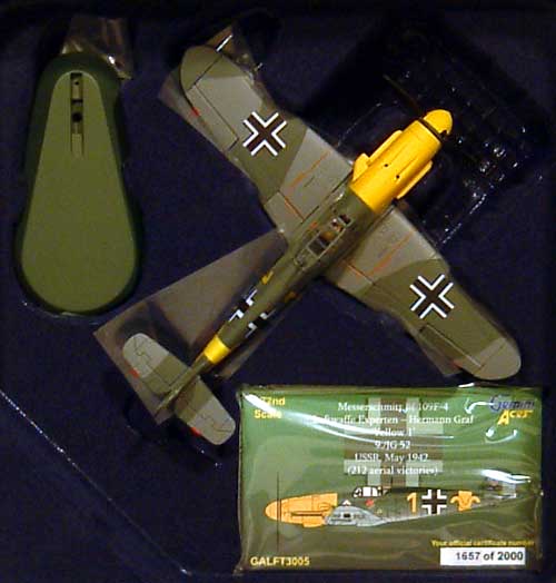 メッサーシュミット Bf-109 GRAF 完成品 (ジェミニ ジェット 1/72 ジェミニ エース シリーズ No.GA73005) 商品画像_1