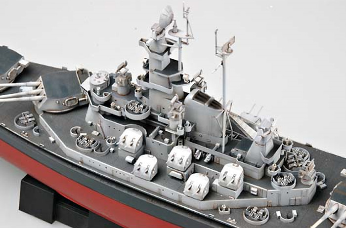 アメリカ海軍 BB-59 マサチューセッツ プラモデル (トランペッター 1/350 艦船シリーズ No.05306) 商品画像_2