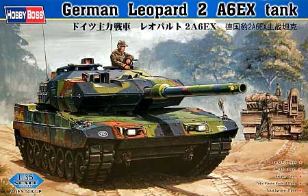 ドイツ主力戦車 レオパルト 2A6EX プラモデル (ホビーボス 1/35 ファイティングビークル シリーズ No.82403) 商品画像
