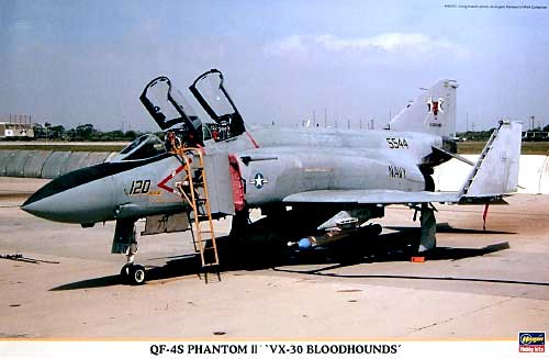 QF-4S ファントム 2 VX-30 ブラッドハウンズ プラモデル (ハセガワ 1/48 飛行機 限定生産 No.09762) 商品画像