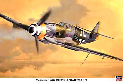 メッサーシュミット Bf109K-4 ハルトマン プラモデル (ハセガワ 1/32 飛行機 限定生産 No.08173) 商品画像