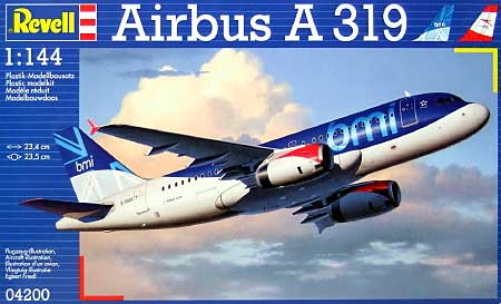 エアバス A319 BMI航空 プラモデル (レベル 1/144 旅客機 No.04200) 商品画像