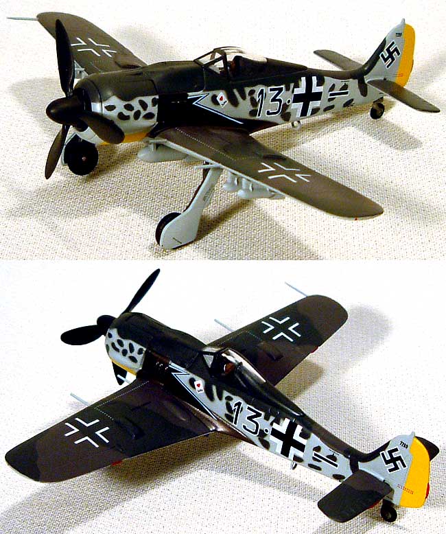 フォッケウルフ Fw190A-5 JG26 Mjr Josef Priller Belgium 1943年 完成品 (ウイッティ・ウイングス 1/72 スカイ ガーディアン シリーズ （レシプロ機） No.74490) 商品画像_1