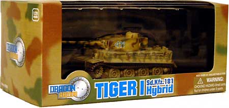 Sd.Kfz.181 タイガー1型 ハイブリッド 第506重戦車大隊 アルデンヌ1944年 完成品 (ドラゴン 1/72 ドラゴンアーマーシリーズ No.60289) 商品画像