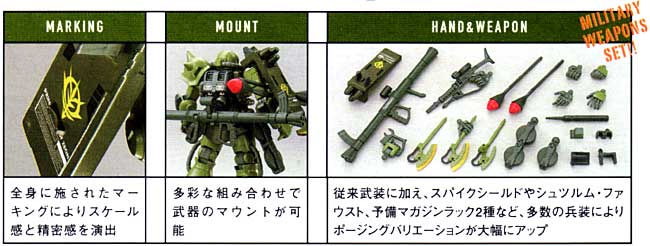 MS-06JC ザク 2 (第08MS小隊） フィギュア (バンダイ ハイコンプリートモデル プロ （HCM Pro） No.041-00) 商品画像_2