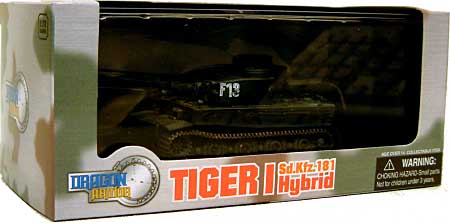 Sd.Kfz.181 タイガー1型 ハイブリッド フェールマン タイガー戦隊 ドイツ 1945 完成品 (ドラゴン 1/72 ドラゴンアーマーシリーズ No.60290) 商品画像