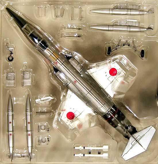 F-104J スターファイター 航空自衛隊 206飛行隊所属機 完成品 (ホビーマスター 1/72 エアパワー シリーズ （ジェット） No.HG1020) 商品画像_1