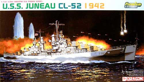 U.S.S. ジュノー (CL-52） (プレミアムエディション） プラモデル (ドラゴン 1/700 Modern Sea Power Series No.7066) 商品画像