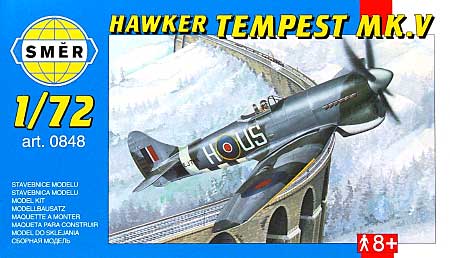 ホーカー テンペスト Mk.5 プラモデル (スメール 1/72 エアクラフト プラモデル No.0848) 商品画像