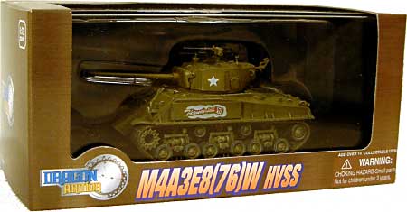 M4a3e8 76w シャーマン Hvss サンダーボルト7 第37装甲大隊 第4装甲師団 ドイツ 1945年 ドラゴン 完成品