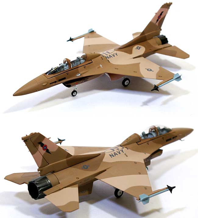 F-16B ファイティングファルコン アメリカ海軍 攻撃航空戦センター 完成品 (ウイッティ・ウイングス 1/72 スカイ ガーディアン シリーズ （現用機） No.74116) 商品画像_1