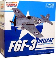 ドラゴン 1/72 ウォーバーズシリーズ （レシプロ） F6F-3 ヘルキャット ホワイト-00 USS ヨークタウン 1943年