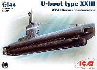 ICM 1/144 シップ＆ボート Ｕボート タイプ23型 (WW2）