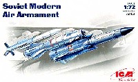 ICM 1/72 エアクラフト プラモデル ソビエト 現用ミサイルセット