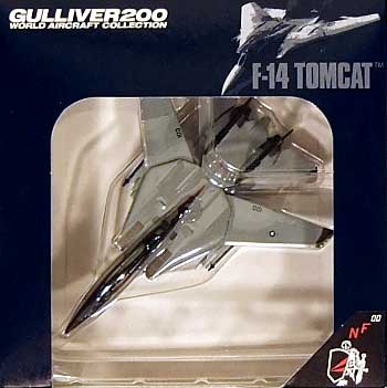 F-14A トムキャット VF-154 ブラックナイツ 2000 (NF100） 完成品 (ワールド・エアクラフト・コレクション 1/200スケール ダイキャストモデルシリーズ No.22053) 商品画像