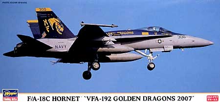 F/A-18C ホーネット VFA-192 ゴールデンドラゴンズ 2007 (プラモデル)
