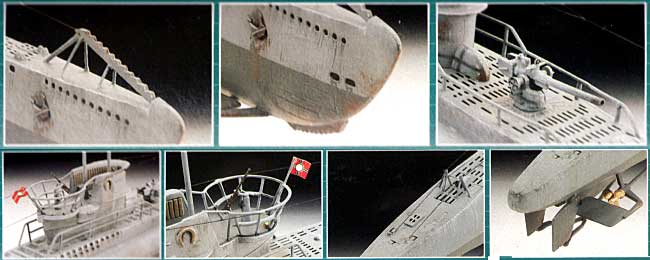 ドイツ海軍 潜水艦 Uボート U-99 プラモデル (レベル Ships（艦船関係モデル） No.05054) 商品画像_1
