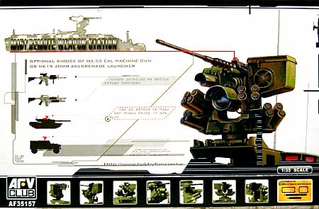 M151 リモートウェポンステーション プラモデル (AFV CLUB 1/35 AFV シリーズ No.AF35157) 商品画像