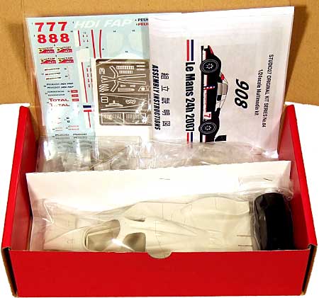 プジョー 908 Le Mans 24ｈ 2007 レジン (スタジオ27 ツーリングカー/GTカー オリジナルキット No.FK2484C) 商品画像