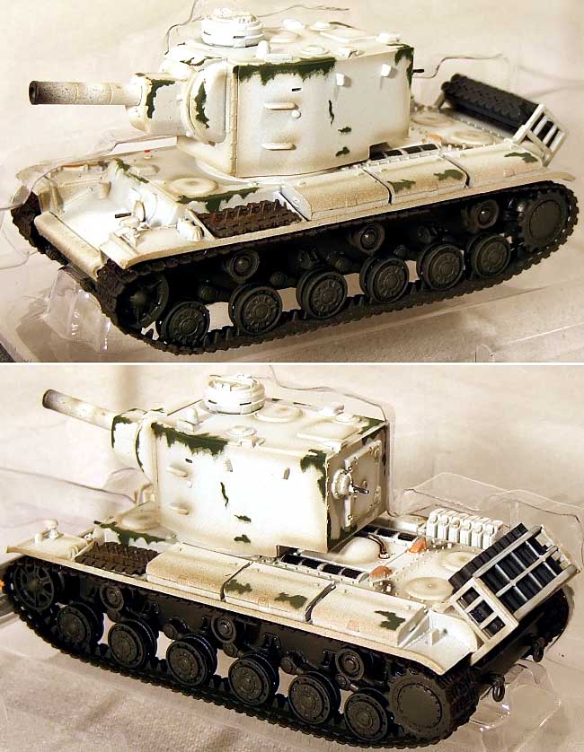 Pz.Kpfw.754(r） 第56戦車大隊 冬季迷彩 (KV-2） 完成品 (イージーモデル 1/72 AFVモデル（塗装済完成品） No.36286) 商品画像_1