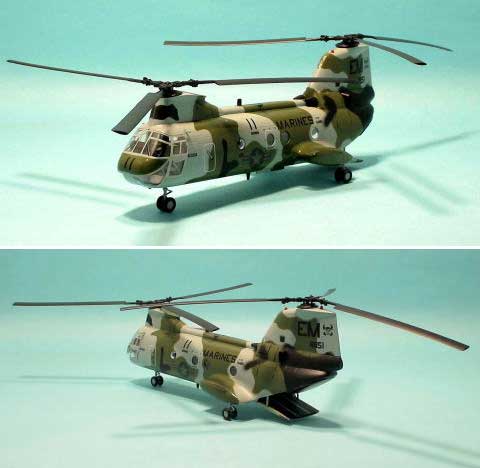 CH-46F シーナイト Too Cool 完成品 (イージーモデル 1/72 ウイングド エース （Winged Ace） No.37003) 商品画像_1