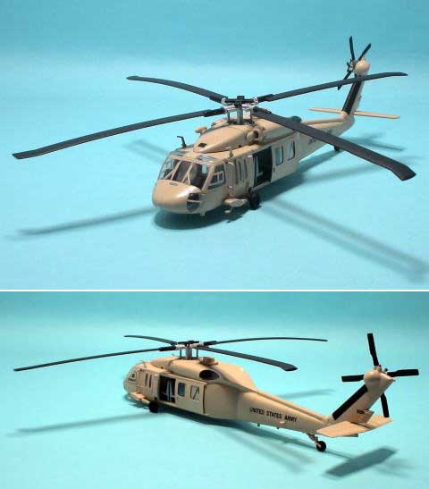 UH-60A ブラックホーク サンドホーク 完成品 (イージーモデル 1/72 ウイングド エース （Winged Ace） No.37015) 商品画像_1