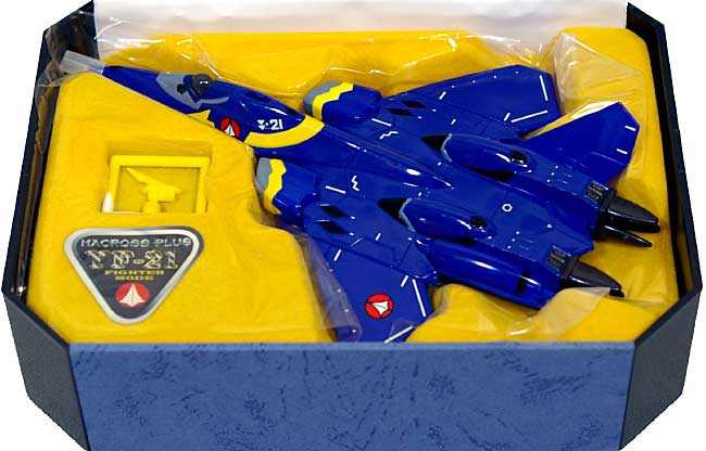 YF-21 ファイターモード ガルド・ゴア・ボーマン機 (マクロスプラス） 完成品 (童友社 超時空要塞マクロス　ダイキャストモデル No.DMM-005) 商品画像_1