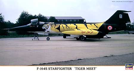 F-104S スターファイター タイガーミート プラモデル (ハセガワ 1/48 飛行機 限定生産 No.09767) 商品画像