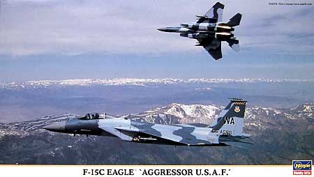 F-15C イーグル アグレッサー U.S.A.F. プラモデル (ハセガワ 1/72 飛行機 限定生産 No.00860) 商品画像