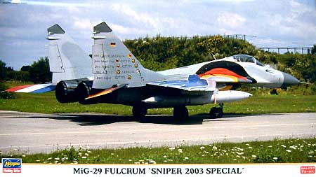 MiG-29 フルクラム スナイパー 2003 スペシャル プラモデル (ハセガワ 1/72 飛行機 限定生産 No.00861) 商品画像