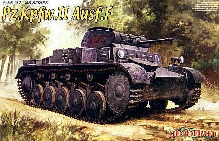 ドイツ 2号戦車 F型 (Pｚ.Kpfw.2 Ausf.F） プラモデル (サイバーホビー 1/35 AFV シリーズ （