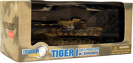 タイガー1 初期型 第502重戦車大隊 第3中隊 東部戦線 1944 w/ツィメリット 完成品 (ドラゴン 1/72 ドラゴンアーマーシリーズ No.60265) 商品画像