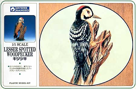 キツツキ プラモデル (GSIクレオス 1/1 野鳥シリーズ No.GX1315) 商品画像