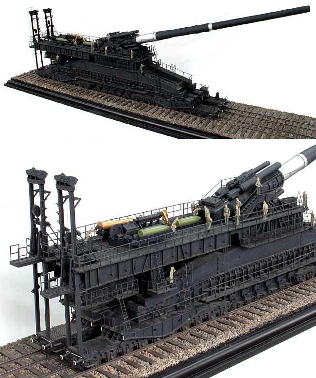 ドイツ軍 80cm列車砲 ドーラ プラモデル (SOAR ART 1/35 金属部隊（METAL TROOPS CREATION）) 商品画像_1